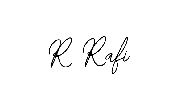 if you are searching for the best signature style for your name R Rafi. so please give up your signature search. here we have designed multiple signature styles  using Bearetta-2O07w. R Rafi signature style 12 images and pictures png