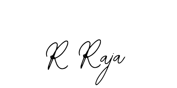 Design your own signature with our free online signature maker. With this signature software, you can create a handwritten (Bearetta-2O07w) signature for name R Raja. R Raja signature style 12 images and pictures png