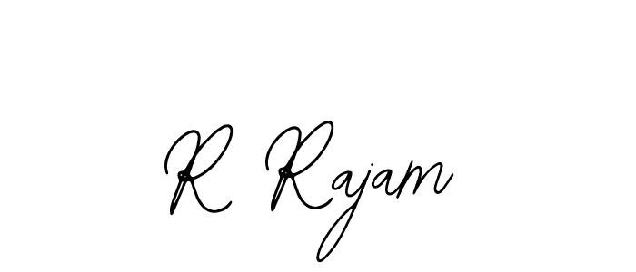 It looks lik you need a new signature style for name R Rajam. Design unique handwritten (Bearetta-2O07w) signature with our free signature maker in just a few clicks. R Rajam signature style 12 images and pictures png