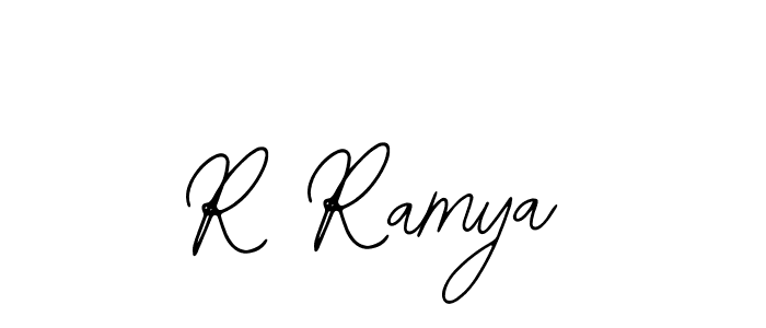 Here are the top 10 professional signature styles for the name R Ramya. These are the best autograph styles you can use for your name. R Ramya signature style 12 images and pictures png