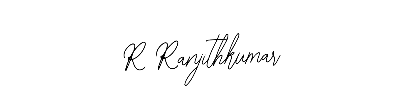 Create a beautiful signature design for name R Ranjithkumar. With this signature (Bearetta-2O07w) fonts, you can make a handwritten signature for free. R Ranjithkumar signature style 12 images and pictures png