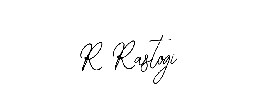 Create a beautiful signature design for name R Rastogi. With this signature (Bearetta-2O07w) fonts, you can make a handwritten signature for free. R Rastogi signature style 12 images and pictures png