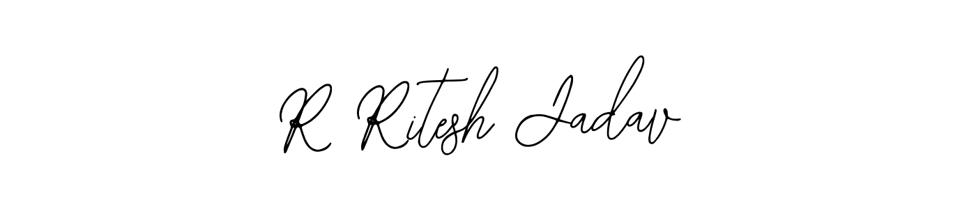 Make a beautiful signature design for name R Ritesh Jadav. Use this online signature maker to create a handwritten signature for free. R Ritesh Jadav signature style 12 images and pictures png