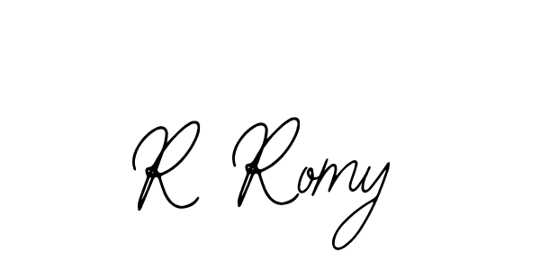 Make a beautiful signature design for name R Romy. Use this online signature maker to create a handwritten signature for free. R Romy signature style 12 images and pictures png