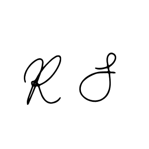 Design your own signature with our free online signature maker. With this signature software, you can create a handwritten (Bearetta-2O07w) signature for name R S. R S signature style 12 images and pictures png