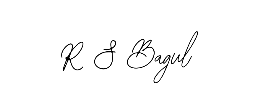 Also we have R S Bagul name is the best signature style. Create professional handwritten signature collection using Bearetta-2O07w autograph style. R S Bagul signature style 12 images and pictures png