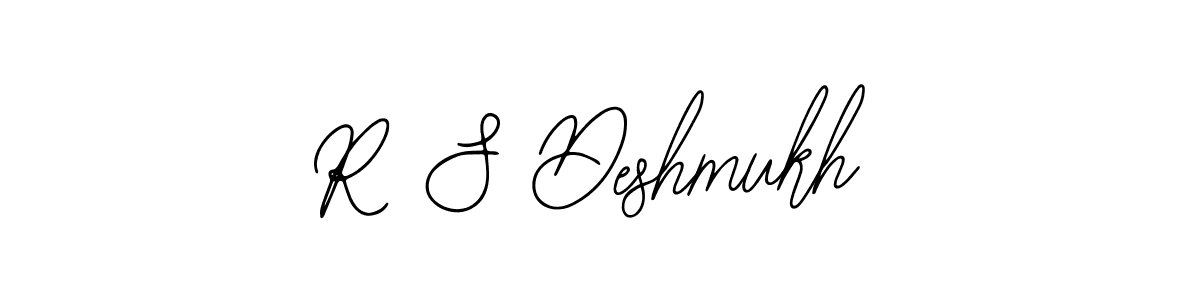 How to Draw R S Deshmukh signature style? Bearetta-2O07w is a latest design signature styles for name R S Deshmukh. R S Deshmukh signature style 12 images and pictures png