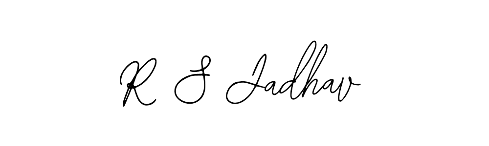 Design your own signature with our free online signature maker. With this signature software, you can create a handwritten (Bearetta-2O07w) signature for name R S Jadhav. R S Jadhav signature style 12 images and pictures png