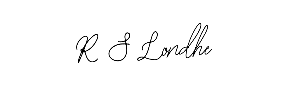 Design your own signature with our free online signature maker. With this signature software, you can create a handwritten (Bearetta-2O07w) signature for name R S Londhe. R S Londhe signature style 12 images and pictures png