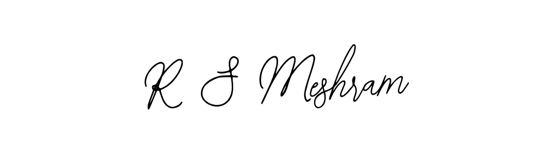 How to make R S Meshram signature? Bearetta-2O07w is a professional autograph style. Create handwritten signature for R S Meshram name. R S Meshram signature style 12 images and pictures png