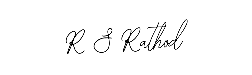 Create a beautiful signature design for name R S Rathod. With this signature (Bearetta-2O07w) fonts, you can make a handwritten signature for free. R S Rathod signature style 12 images and pictures png