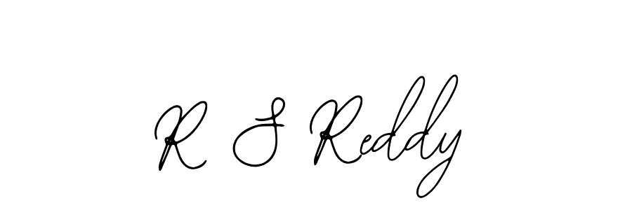 The best way (Bearetta-2O07w) to make a short signature is to pick only two or three words in your name. The name R S Reddy include a total of six letters. For converting this name. R S Reddy signature style 12 images and pictures png