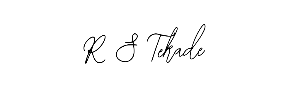 Design your own signature with our free online signature maker. With this signature software, you can create a handwritten (Bearetta-2O07w) signature for name R S Tekade. R S Tekade signature style 12 images and pictures png
