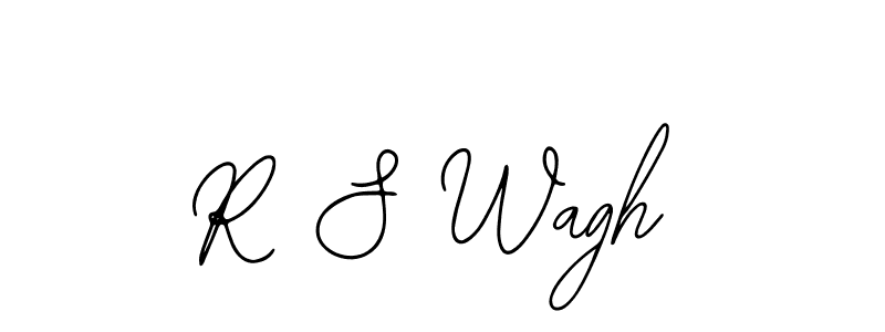 Also we have R S Wagh name is the best signature style. Create professional handwritten signature collection using Bearetta-2O07w autograph style. R S Wagh signature style 12 images and pictures png