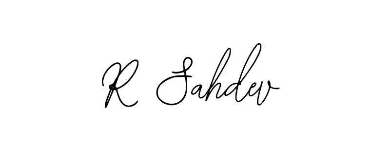 R Sahdev stylish signature style. Best Handwritten Sign (Bearetta-2O07w) for my name. Handwritten Signature Collection Ideas for my name R Sahdev. R Sahdev signature style 12 images and pictures png