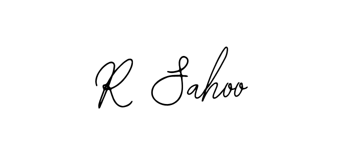 You should practise on your own different ways (Bearetta-2O07w) to write your name (R Sahoo) in signature. don't let someone else do it for you. R Sahoo signature style 12 images and pictures png