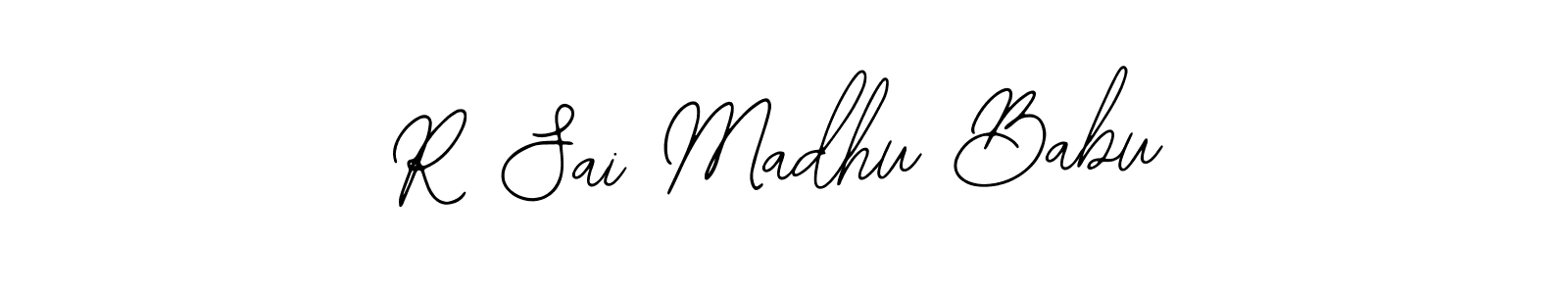 How to Draw R Sai Madhu Babu signature style? Bearetta-2O07w is a latest design signature styles for name R Sai Madhu Babu. R Sai Madhu Babu signature style 12 images and pictures png