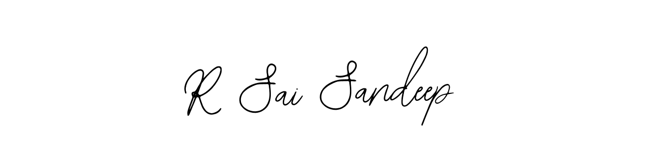 Make a beautiful signature design for name R Sai Sandeep. Use this online signature maker to create a handwritten signature for free. R Sai Sandeep signature style 12 images and pictures png