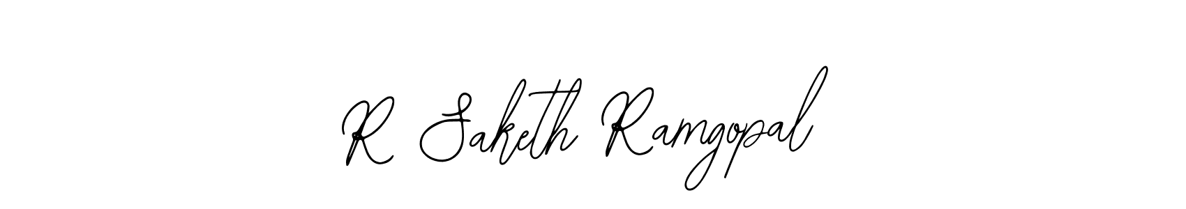 Make a beautiful signature design for name R Saketh Ramgopal. Use this online signature maker to create a handwritten signature for free. R Saketh Ramgopal signature style 12 images and pictures png