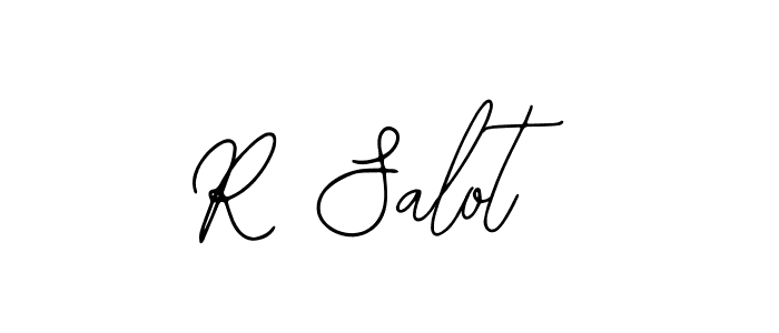 How to make R Salot signature? Bearetta-2O07w is a professional autograph style. Create handwritten signature for R Salot name. R Salot signature style 12 images and pictures png