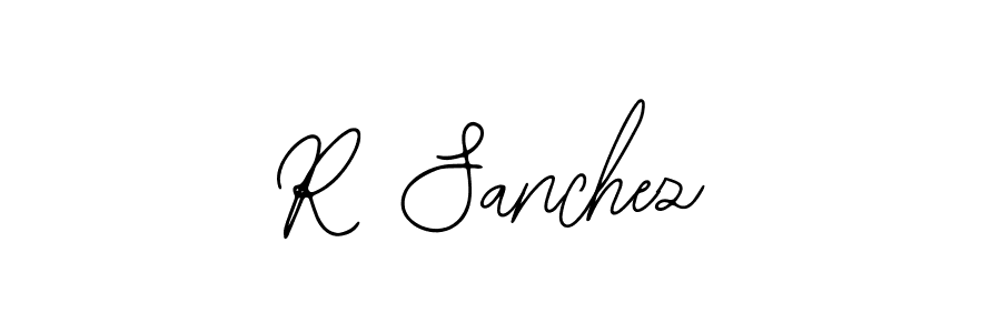 Make a beautiful signature design for name R Sanchez. Use this online signature maker to create a handwritten signature for free. R Sanchez signature style 12 images and pictures png