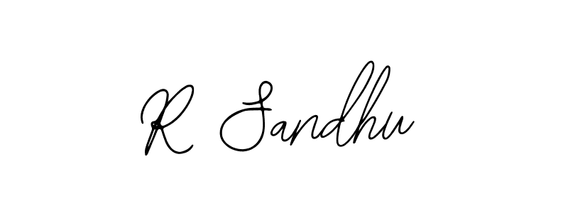 Create a beautiful signature design for name R Sandhu. With this signature (Bearetta-2O07w) fonts, you can make a handwritten signature for free. R Sandhu signature style 12 images and pictures png