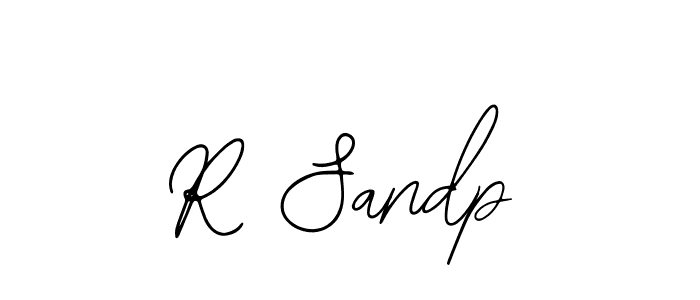 The best way (Bearetta-2O07w) to make a short signature is to pick only two or three words in your name. The name R Sandp include a total of six letters. For converting this name. R Sandp signature style 12 images and pictures png