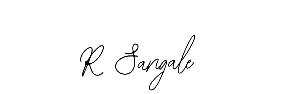 How to make R Sangale signature? Bearetta-2O07w is a professional autograph style. Create handwritten signature for R Sangale name. R Sangale signature style 12 images and pictures png