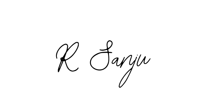 Make a beautiful signature design for name R Sanju. With this signature (Bearetta-2O07w) style, you can create a handwritten signature for free. R Sanju signature style 12 images and pictures png