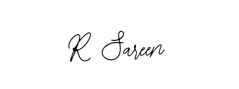 Design your own signature with our free online signature maker. With this signature software, you can create a handwritten (Bearetta-2O07w) signature for name R Sareen. R Sareen signature style 12 images and pictures png