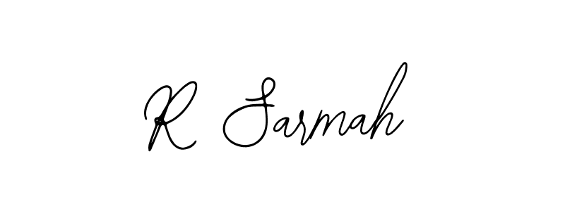 R Sarmah stylish signature style. Best Handwritten Sign (Bearetta-2O07w) for my name. Handwritten Signature Collection Ideas for my name R Sarmah. R Sarmah signature style 12 images and pictures png