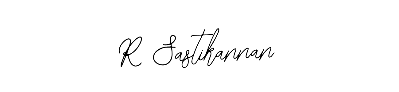 Use a signature maker to create a handwritten signature online. With this signature software, you can design (Bearetta-2O07w) your own signature for name R Sastikannan. R Sastikannan signature style 12 images and pictures png