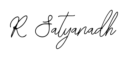 Discover the perfect balance of readability and style for R Satyanadh with Bearetta-2O07w font. Create your dream signature today. R Satyanadh signature style 12 images and pictures png