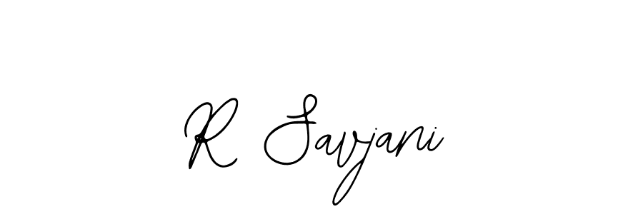 How to Draw R Savjani signature style? Bearetta-2O07w is a latest design signature styles for name R Savjani. R Savjani signature style 12 images and pictures png