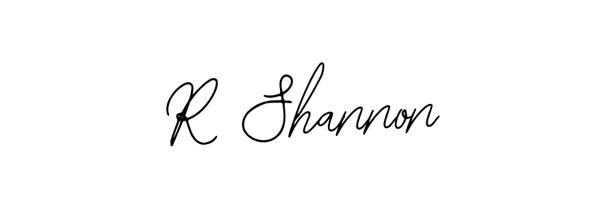 How to Draw R Shannon signature style? Bearetta-2O07w is a latest design signature styles for name R Shannon. R Shannon signature style 12 images and pictures png