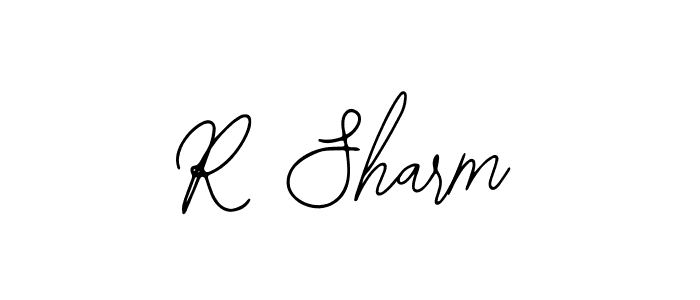 Similarly Bearetta-2O07w is the best handwritten signature design. Signature creator online .You can use it as an online autograph creator for name R Sharm. R Sharm signature style 12 images and pictures png
