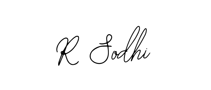 if you are searching for the best signature style for your name R Sodhi. so please give up your signature search. here we have designed multiple signature styles  using Bearetta-2O07w. R Sodhi signature style 12 images and pictures png