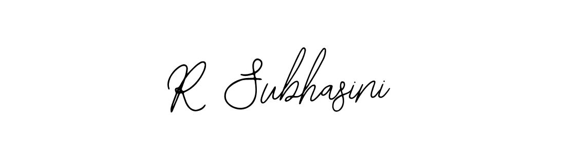Bearetta-2O07w is a professional signature style that is perfect for those who want to add a touch of class to their signature. It is also a great choice for those who want to make their signature more unique. Get R Subhasini name to fancy signature for free. R Subhasini signature style 12 images and pictures png