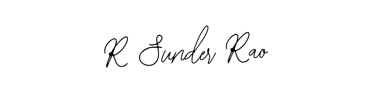 This is the best signature style for the R Sunder Rao name. Also you like these signature font (Bearetta-2O07w). Mix name signature. R Sunder Rao signature style 12 images and pictures png