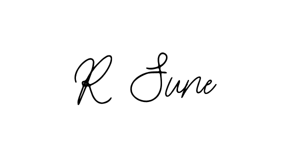 R Sune stylish signature style. Best Handwritten Sign (Bearetta-2O07w) for my name. Handwritten Signature Collection Ideas for my name R Sune. R Sune signature style 12 images and pictures png