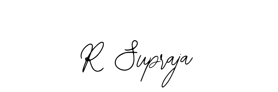 Best and Professional Signature Style for R Supraja. Bearetta-2O07w Best Signature Style Collection. R Supraja signature style 12 images and pictures png