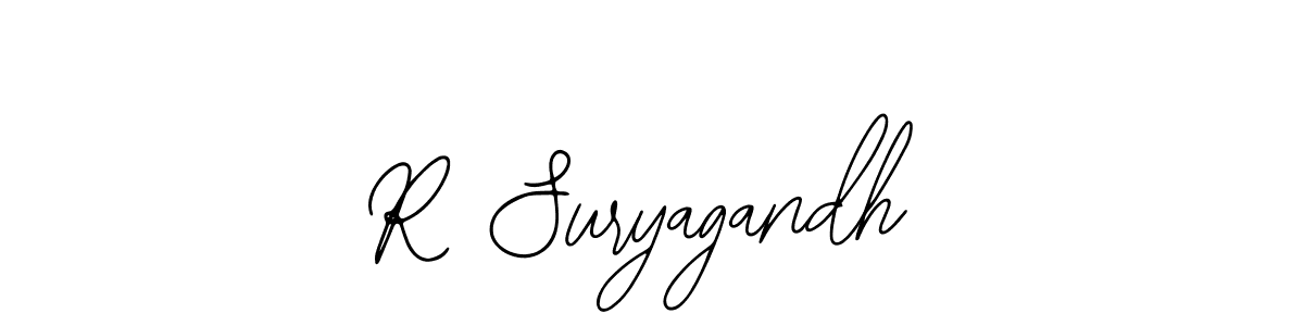 How to make R Suryagandh signature? Bearetta-2O07w is a professional autograph style. Create handwritten signature for R Suryagandh name. R Suryagandh signature style 12 images and pictures png