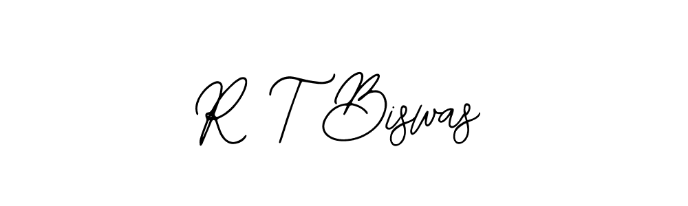 Use a signature maker to create a handwritten signature online. With this signature software, you can design (Bearetta-2O07w) your own signature for name R T Biswas. R T Biswas signature style 12 images and pictures png