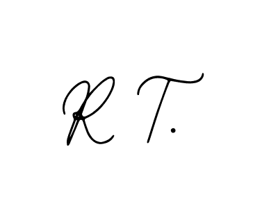 Create a beautiful signature design for name R T.. With this signature (Bearetta-2O07w) fonts, you can make a handwritten signature for free. R T. signature style 12 images and pictures png