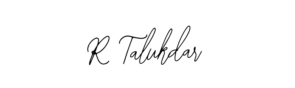 The best way (Bearetta-2O07w) to make a short signature is to pick only two or three words in your name. The name R Talukdar include a total of six letters. For converting this name. R Talukdar signature style 12 images and pictures png