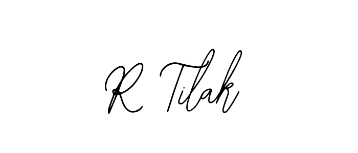 How to make R Tilak signature? Bearetta-2O07w is a professional autograph style. Create handwritten signature for R Tilak name. R Tilak signature style 12 images and pictures png