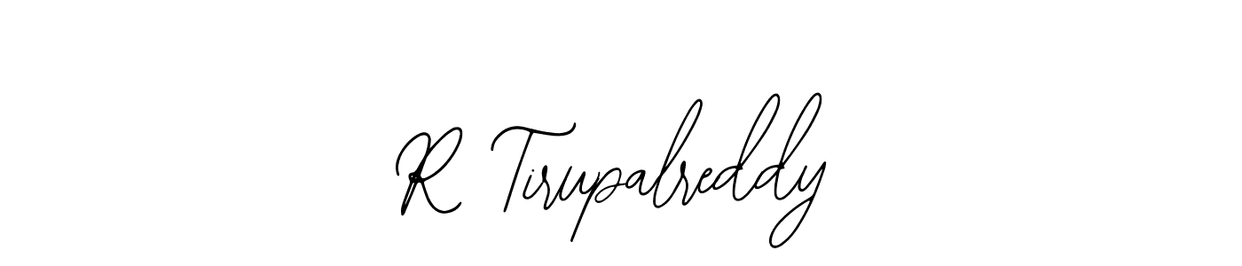 if you are searching for the best signature style for your name R Tirupalreddy. so please give up your signature search. here we have designed multiple signature styles  using Bearetta-2O07w. R Tirupalreddy signature style 12 images and pictures png