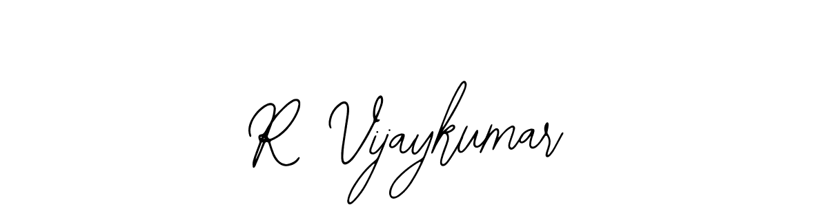 Make a beautiful signature design for name R Vijaykumar. Use this online signature maker to create a handwritten signature for free. R Vijaykumar signature style 12 images and pictures png