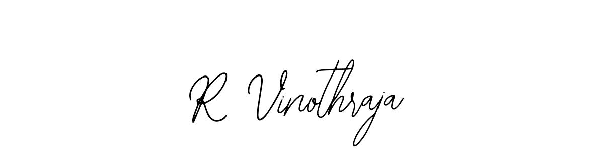 How to make R Vinothraja signature? Bearetta-2O07w is a professional autograph style. Create handwritten signature for R Vinothraja name. R Vinothraja signature style 12 images and pictures png