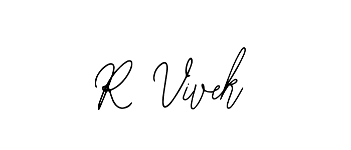 Similarly Bearetta-2O07w is the best handwritten signature design. Signature creator online .You can use it as an online autograph creator for name R Vivek. R Vivek signature style 12 images and pictures png